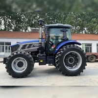 Tractor Agrícola Grande Azul Weifang de 240 HP, Tractores Agrícolas Lovol de 240 HP, Tractor de Granja Nuevo, 20 Años de Experiencia en Fabricación