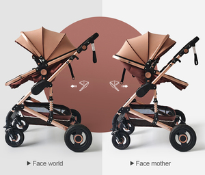 Nuevo diseño Cochecito de bebé Coche Con <span class=keywords><strong>Moises</strong></span> Para Bebe 2 años Cochecito de bebé de viaje <span class=keywords><strong>plegable</strong></span> Cochecito de bebé de fácil plegado - Product Image 4