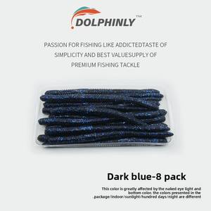 Appât souple pour la pêche à la ligne, type ver <span class=keywords><strong>de</strong></span> <span class=keywords><strong>terre</strong></span> Black Pit, pour technique Drop Shot Senko, sans plomb, avec insert <span class=keywords><strong>de</strong></span> plomb coulant, pour la pêche <span class=keywords><strong>au</strong></span> bar, <span class=keywords><strong>au</strong></span> saumon et <span class=keywords><strong>au</strong></span> poisson-chat - Product Image 2