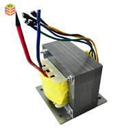 Transformateur basse fréquence 30VA EI133*60, entrée 230V, sorties multiples 27V-197V, monophasé, bobinage en aluminium, avec support