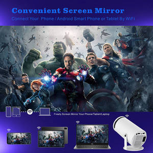 Projecteur portable mini HY300 à succès avec Android 11 pour <span class=keywords><strong>home</strong></span> cinéma, streaming vidéo 720P 4K, projecteur HY300 <span class=keywords><strong>moins</strong></span> <span class=keywords><strong>cher</strong></span> - Product Image 2