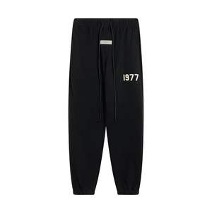 Pantalones jogger de doble capa con flocado estilo 1977, modernos y elegantes, pantalones deportivos FOG holgados y casuales de estilo urbano. - Product Image 2