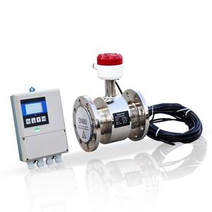 Cấp thực phẩ<span class=keywords><strong>m</strong></span> thép không gỉ Sữ<span class=keywords><strong>a</strong></span> nước nóng điện từ đo lưu lượng - Product Image 4