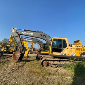 Excavadora de cadenas hidráulica usada Volvo EC210B Lc de 21 toneladas, eficiente en consumos de combustible y potente, para sitios de construcción - Product Image 2