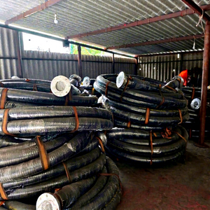 Oil <b>Hose</b> Heavy Duty Spiral Wire Reinforced Nitrile <b>Rubber</b> Industrial Grade Black Coiled <b>Hose</b> Bundles 20-30mm Wall Thickness for - Product Image 5