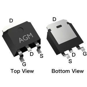 Độ bền cao agm30p05d MOSFET bóng bán dẫn <span class=keywords><strong>IC</strong></span> 30V 75A đến 252 cấu hình duy nhất cho các ứng dụng biến tần được cung cấp bởi cơ quan - Product Image 3