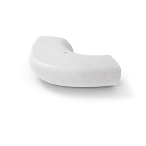 Nuevos Materiales de Construcción de Piedra, Banco GRC para Interiores y Exteriores, Silla Artística Gris para Parques y Plazas, Modelo XMS001 - Product Image 2