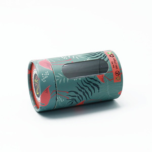 Custom Recyclable Round Cylinder Cardboard Food Storage <strong>Containers</strong> Food Grade <strong>Paper</strong> Packaging for Seasoning Nuts Ingredient - Product Image 5