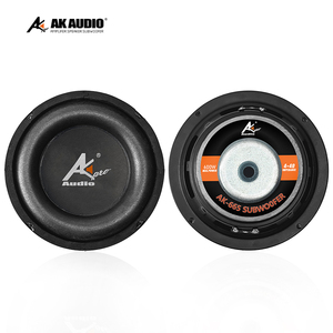 AK-665 usine en gros 6.5 pouces <span class=keywords><strong>double</strong></span> aimant aucun presse basse voiture Audio Subwoofer 50W actif SPL compétition voiture Subwoofer - Product Image 4