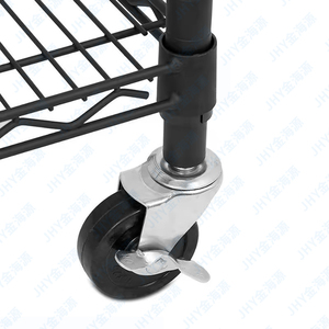 5-Tier Living Heavy Duty lưu trữ Kệ kim loại lưu trữ dây kệ giá NSF kim loại kệ dây kệ kho kệ - Product Image 2