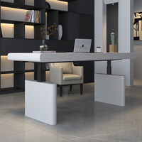 Juego de Mesa y Silla de Oficina Pequeña de Lujo para el Hogar, Escritorio Ajustable en Altura, Escritorio para Computadora de Estudio, Muebles de Oficina de Madera, Diseño Moderno