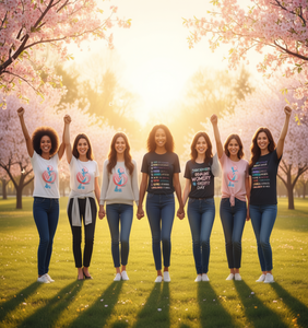 T-shirt da donna femminista 100% cotone, girocollo, vestibilità regolare, casual, con stampa di lettere, per tutte le stagioni, manica corta - Product Image 2