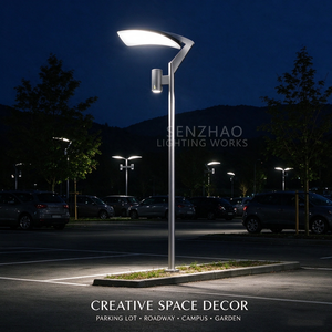 Lámpara de Jardín LED de Acero Inoxidable Personalizada, IP65 Impermeable, Moderna, para Caminos, con Sensor Opcional, para Parques y Plazas - Product Image 2