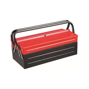 Three-layer Metal Toolbox With Metal Handle In Many Customizable Colors And Sizes