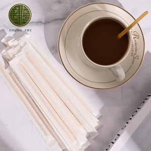 ไม้คนกาแฟแบบใช้แล้วทิ้งทำจากไม้ไผ่ ขายส่ง ปลอดเศษไม้ เกรดอาหาร สำหรับร้านกาแฟ <span class=keywords><strong>คาเฟ่</strong></span> - Product Image 4