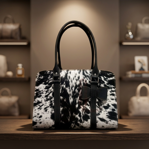 Sacs à main tendance pour filles en cuir véritable avec fermeture éclair, bandoulière, élégants, légers, imperméables, écologiques, grande capacité - Product Image 1