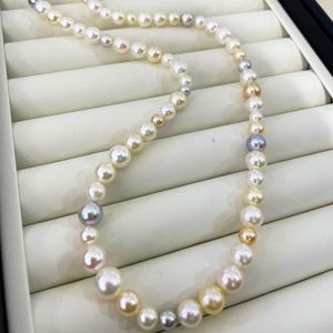 <b>Candy</b> Rainbow 4-5MM Ultra Exquisite Mixed Color Baby Beads Near Flaws Oil Bright Pearls Versatile for Daily Use Pearl <b>Necklaces</b> - Product Image 4