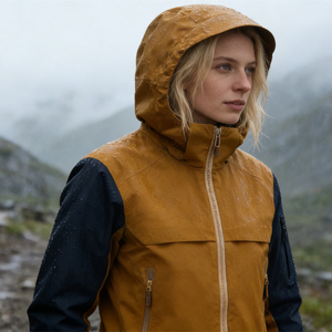 Chaqueta de Lluvia <span class=keywords><strong>Impermeable</strong></span> y Cortavientos para Hombre con Logotipo Personalizado, Chaqueta de Esquí con <span class=keywords><strong>Capucha</strong></span> Desmontable - Product Image 2