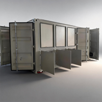 Banc de charge résistif en conteneur de 20 pieds, 3000 kW, homologué internationalement, haute puissance, AC0.4kV/AC0.38kV/AC415V