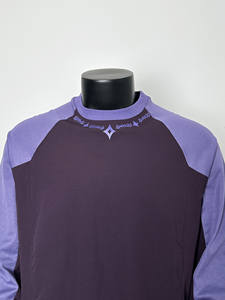 Felpa con Cappuccio Patchwork Collo Tondo Spalle Scese Vintage Pesante 450gsm Cotone Oversize Streetwear Invernale - Product Image 3