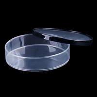 Boîte ronde en plastique de qualité alimentaire pour biscuits, boîte d'emballage cylindrique transparente, boîte cadeau ronde