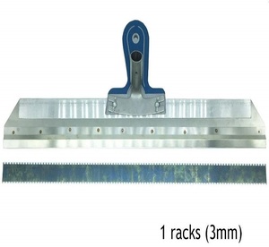 Outils de <span class=keywords><strong>peinture</strong></span> de plancher à nivellement automatique outil de raclage des dents <span class=keywords><strong>raclette</strong></span> crantée sqr = 3mm - Product Image 5