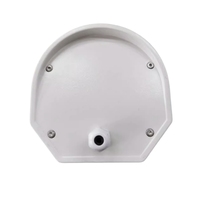 Carcasa y soporte de cámara CCTV de vigilancia impermeable personalizada de aluminio de fundición a presión IP67 para Metro