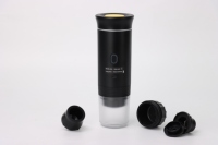 Machine à expresso manuelle alimentée par batterie 60 ml, 7500 mAh, cafetière électrique portable avec étui de transport pour le camping et les voyages