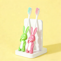 Échantillon Gratuit - Brosse à Dents Lapin Colorée Idéale pour Enfants - Nettoyage Dentaire - Vente en Gros - Usage Domestique - Brosse à Dents Mignonne pour Enfants