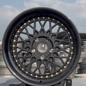 ล้อฟอร์จ 2 ชิ้น ขอบคาร์บอนไฟเบอร์ 6061-T6 ขนาด 18-22 นิ้ว |   5x112/5x114.3 พีซีดี |   ดีพดิชสำหรับออดี้/บีเอ็มดับเบิลยู - Product Image 3