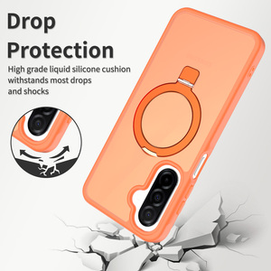 เคสโทรศัพท์กันกระแทกระบบแม่เหล็ก<span class=keywords><strong>ชาร์จ</strong></span>ไร้สายสำหรับ Samsung A17, A57 A26 A16พร้อมขาตั้ง S26 Samsung Ultra - Product Image 2