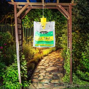 ถุงดักแมลงวันแบบใช้แล้วทิ้งปลอดสารพิษอุปกรณ์ดักจับแมลงวันในร่มและกลางแจ้งสำหรับสวนผลไม้ฟาร์มในบ้าน-ไม่ต้องใช้ยาฆ่าแมลง - Product Image 6