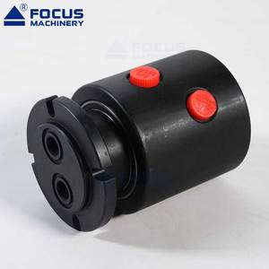 Raccords pivotants multi-circuits pour huile hydraulique, air et gaz, haute pression 500 bars, 2 ports, pour machines-outils - Product Image 2