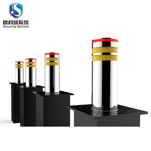 Tự động thủy lực bollard Road Barrier LED ánh sáng có thể thu vào bollard cho tăng kiểm soát giao thông - Product Image 5