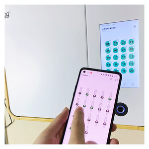 Boîte à clés électronique intelligente avec alarme, empreinte digitale, mot de passe et carte pour le stockage de clés de véhicule en location automobile - Product Image 4