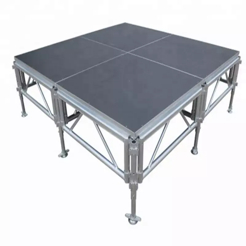 ESI -2022 Hot Sale concert Stage Aluminum Stage Platform Round Portable Stage and can be adjustable