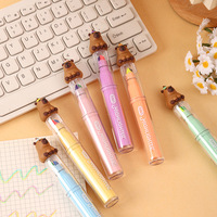 Surligneur en caoutchouc souple à motif de dessin animé, en forme de fruit, pour agenda, journalisation, scrapbooking et école
