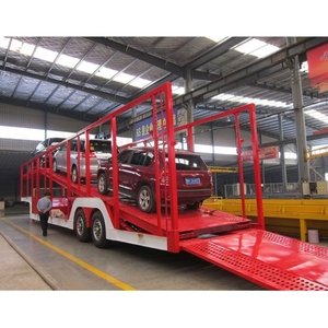 Light-Duty 6-8 Axle Double-Axle Automatic Transmission Diesel Car Carrier Semi-<b>Trailer</b> 10T - Product Image 4