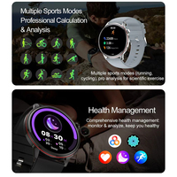 Montre connectée SENBONO HK36, design ultra-fin, NFC, indice IP68, appels mains libres, surveillance du sommeil, modes sportifs multiples, design unisexe