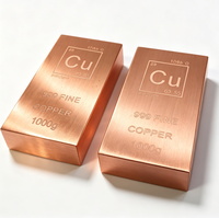 Barre de cuivre de 1 kg 999 pur, excellent rapport qualité-prix