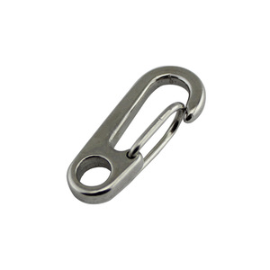 Mosquetón RICHWITS de Acero Inoxidable 304, Forma Ovalada, Gancho de Resorte, Equipo de Escalada - Product Image 2