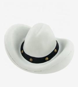 Boules anti-stress en mousse PU en forme de chapeau de cowboy avec logo personnalisé, jouet doux unisexe - Product Image 2