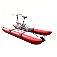 Bateaux à pédales gonflables flottants de 9,8 pieds, stables et faciles à utiliser, vente en gros pour lacs, rivières, mers et centres de villégiature