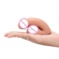 Prótesis de pene de silicona realistas y suaves para FTM, modelo BlueRabbit, personalizadas para transgénero.