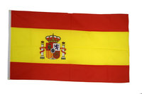 Drapeau personnalisé de club de football en polyester écologique, imprimé UV, design 32 pays, avec emballage 3x5ft