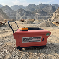 Bomba de Transferencia de Concreto Eléctrica Motorizada en Espiral, Dispositivo de Construcción de Alta Eficiencia