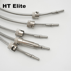 Termocoppia a baionetta in acciaio inossidabile IP65 tipo K/J/<span class=keywords><strong>T</strong></span>/E/N/S/PT100/PT1000 OEM con sonda a molla da 600 mm per regolazione - Product Image 2