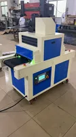 Máquina de curado plano UV de estructura firme para secado de productos de plástico máquina de curado UV PCB semiautomática para serigrafía