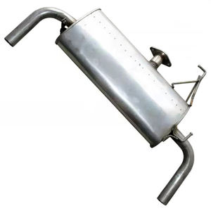 Tubo de escape Sección trasera Silenciador de escape simple a doble para Mitsubishi Lancer para sistema de escape - Product Image 1