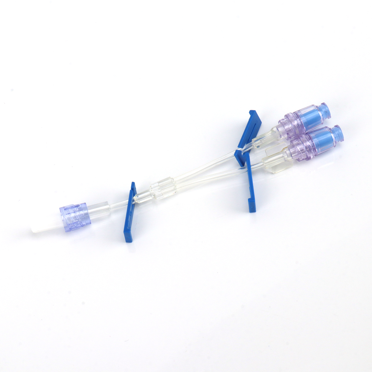 Tubo de extensión unidireccional de Múltiples canales con conector de infusión sin aguja de presión negativa